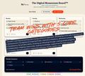 The Digital Momentum Board™ — Interactive Daily Progress Tracker